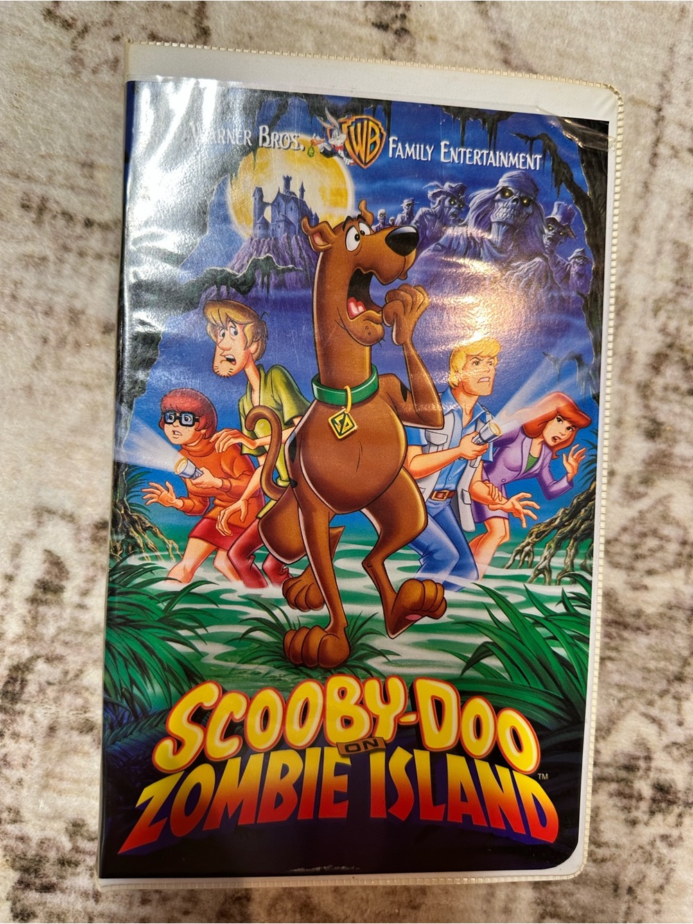 Warner Bros. Scooby-Doo Zombie Island VHS 1998 Vintage Clamshell